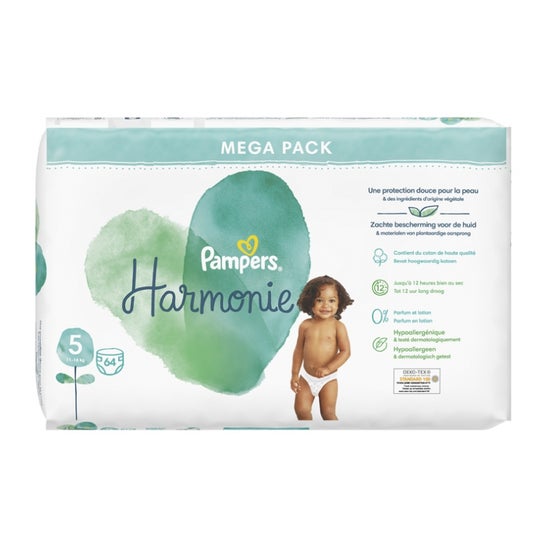Couches Pampers Harmonie Taille 4 (9kg-14kg) - 28 pcs