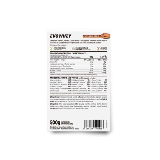 HSN Evowhey Protein Pastel de Nata 500 g