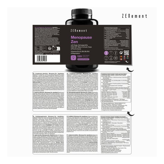 Zenement Menopause Zen 120 vcaps