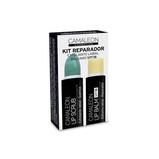 Camaleon Kit Reparador Scrub Melón + Bálsamo 1ud