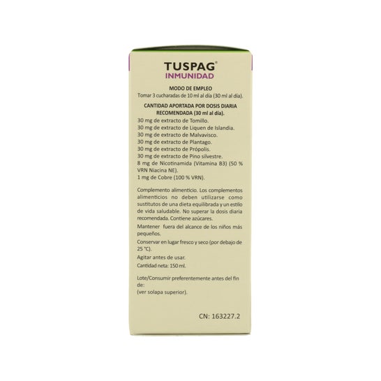 Tuspag Inmunidad Jarabe 150ml