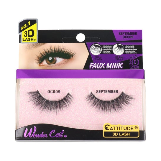 Ebin New York Wonder Cat Cattitude 3D Lash September 1 Par