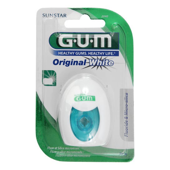 GUM® 2040 original white seda dental blanqueadora 30m