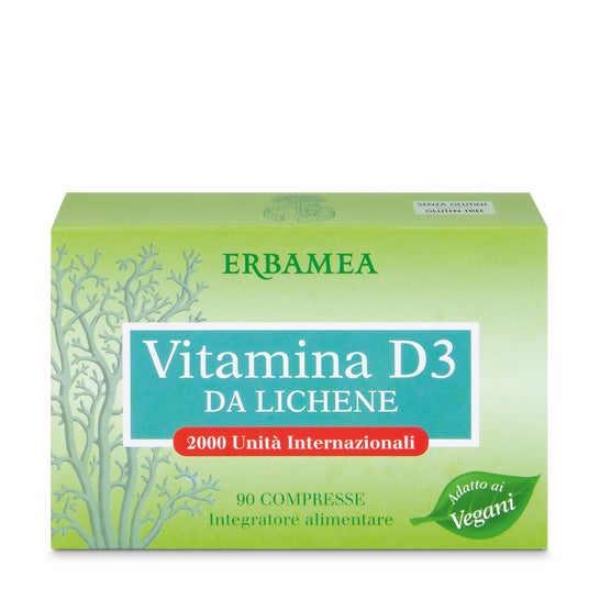Erbamea Vitamina D3 Lichene 90comp