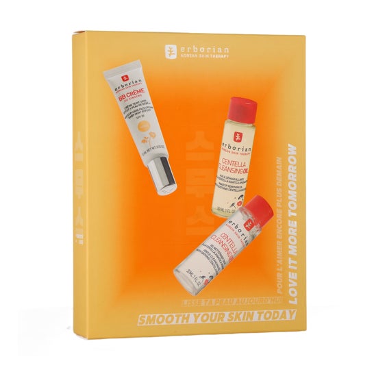 Erborian Pack BB Cream Gold SPF20 + Doble Limpieza