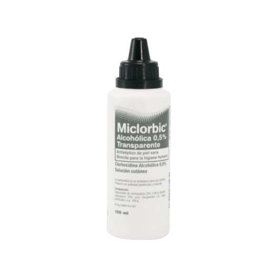 Miclorbic Chlorhexidine 0.5% Alcoholic Clear 100ml