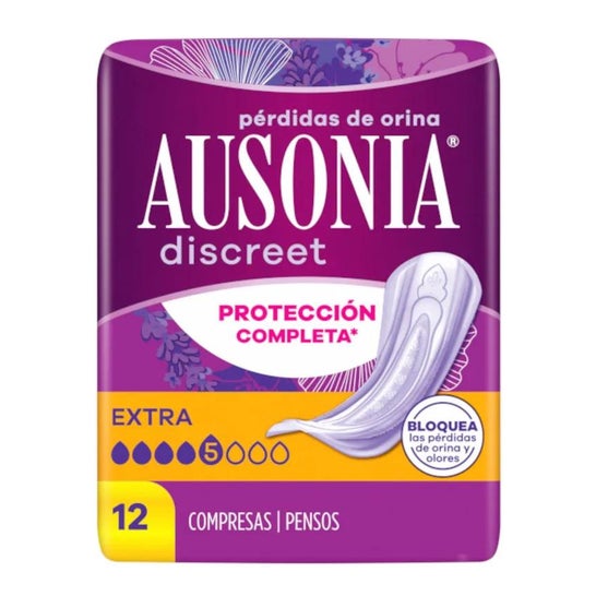 Ausonia Discreet Extra 10uts Ausonia Discreet Extra 10uts