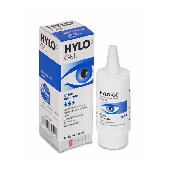 Hylo Dual Intense Lubricating Eye Drops 10 mL
