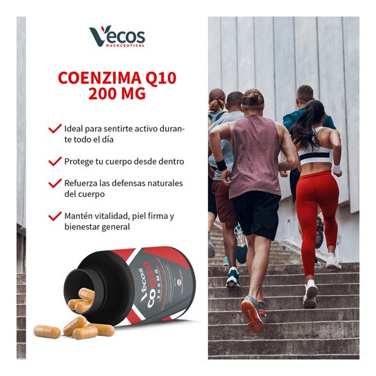 Vecos Nucoceutical Coenzima Q10 200 mg 120 caps