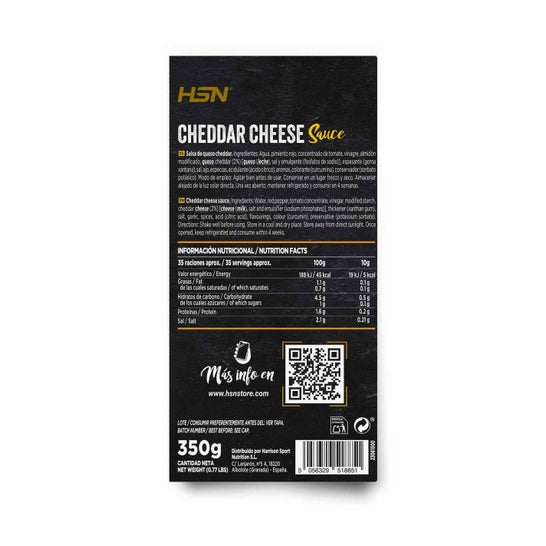 HSN Salsa Queso Cheddar 350 g