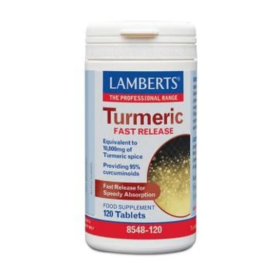 Lamberts Cúrcuma de Liberación Rápida 120tabs Lamberts Cúrcuma de Liberación Rápida 120tabs