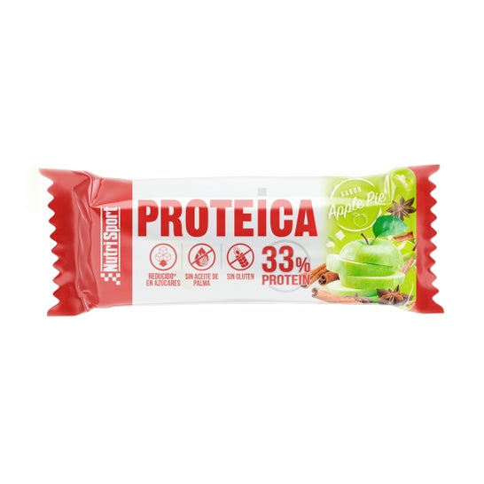 Nutrisport Protein Bar Yogur Apple Pie 24uds