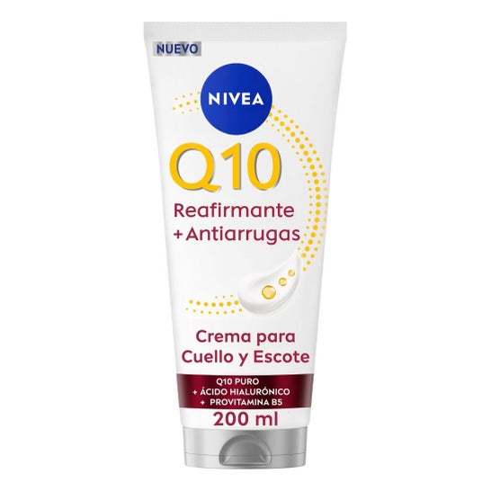 Nivea Q10 Reafirmante + Antiarrugas Crema Cuello y Escote 200 ml