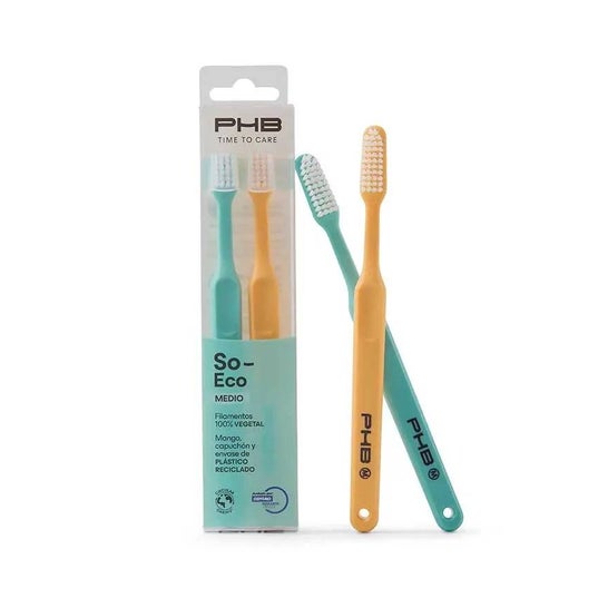 PHB Time To Care Pack Cepillo Dental Medio 2uds
