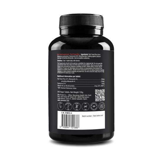 Zenement Levadura Roja Arroz 540 caps