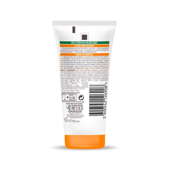 Garnier Delial Hydra 24 h Protect Leche Protectora SPF50+ 50 ml