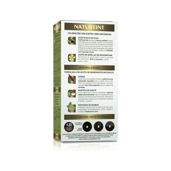 Naturtint Tinte 4.32 Castaño Intenso