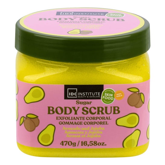 Idc Institute Avocado & Jojoba Sugar Body Scrub 470g