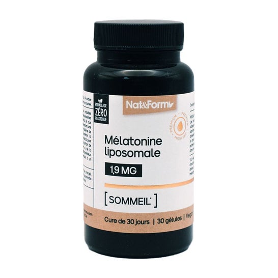 Nat&Form Melatonina Liposomal 1.9mg 30caps