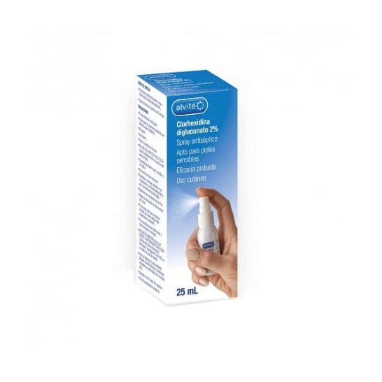 Alvita Clorhexidina Digluconato 2% Spray Antiséptico 25ml