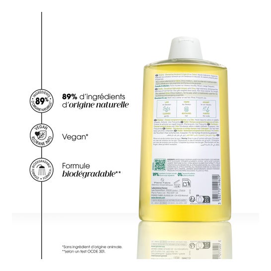 Kloran shampoo med citronmasse 400ml
