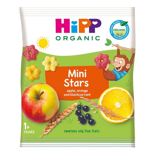 Hipp Bio Estrellitas con Frutas Snack 30 g