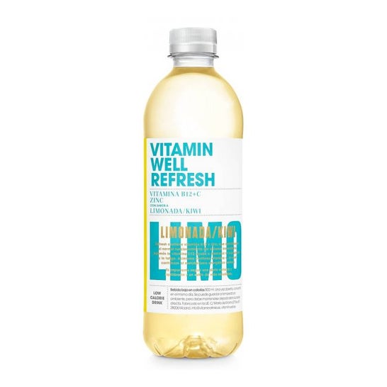 Vitamin Well Refresh Bebida Vitaminada Limonada Kiwi 500ml