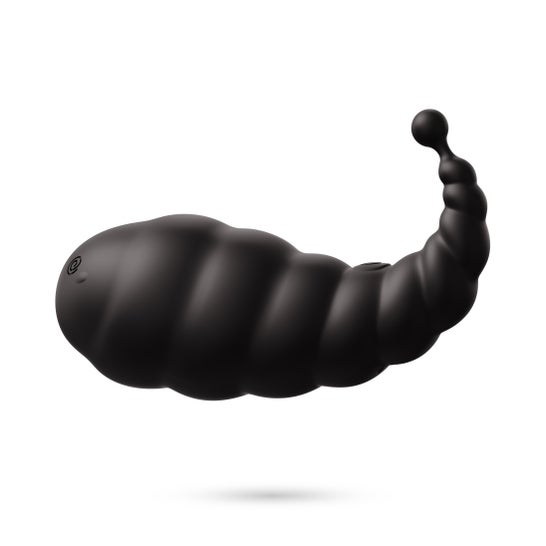 Crushious Cocoon Huevo Vibrador Recargable Negro 1 ud