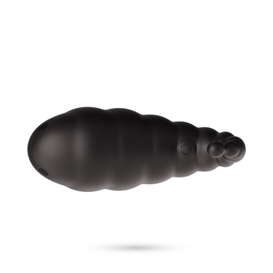 Crushious Cocoon Huevo Vibrador Recargable Negro 1 ud