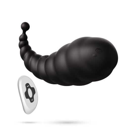 Crushious Cocoon Huevo Vibrador Recargable Negro 1 ud