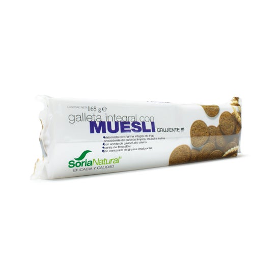 Soria Natural Whole Wheat Biscuit with Muesli 165g