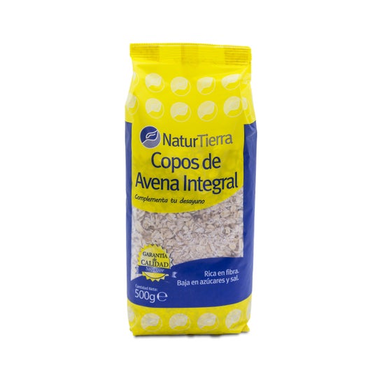 Naturtierra Wholemeal Oat Flakes 500 G