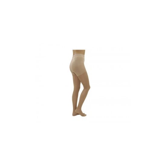 Medilast panty beige compresión normal T-M 1 par