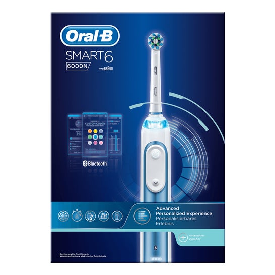 Oral-B Cepillo de dientes eléctrico Smart6 6000N 1 unidad