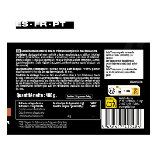Sanon Sport Creatina 120 gummies