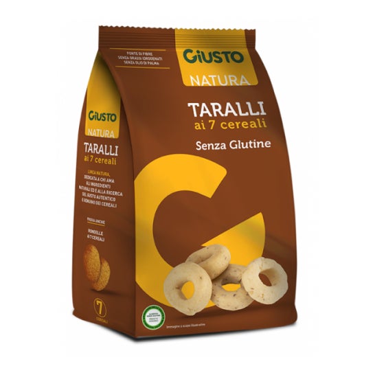 Giusto Senza Glutine Taralli 7 Cereals Bio 175g