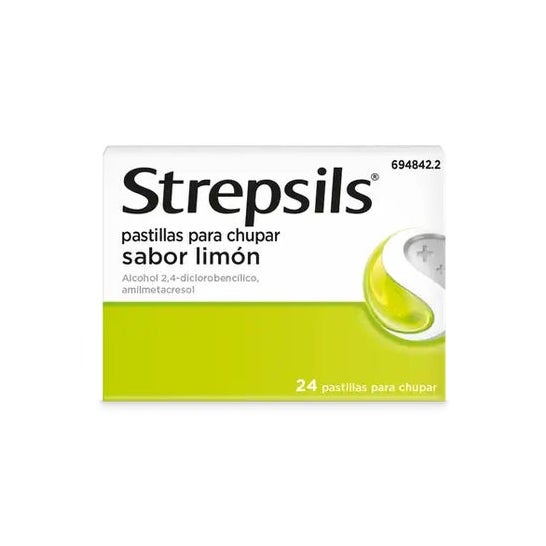 Strepsils Limon 24 pastillas