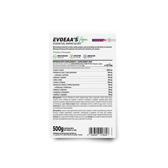 HSN Evoeaa's Bebida Energética 500g