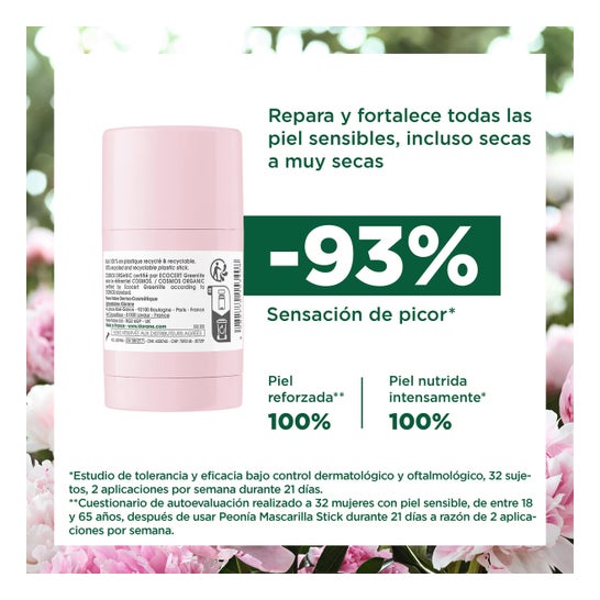 Klorane Mascarilla en Stick a la Peonía BIO 25 g