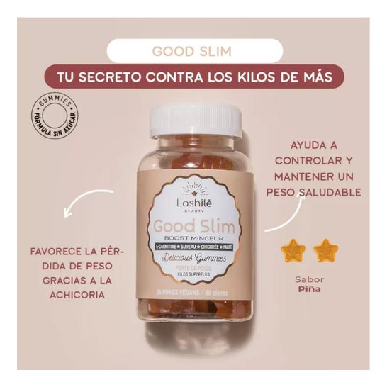 Lashile Beauty Good Slim Boost Minceur Gummies 60uds Lashile Beauty Good Slim Boost Minceur Gummies 60uds