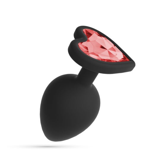 Crushious Cuore Plug Anal Mediano 4 Joyas Intercambiables 1ud