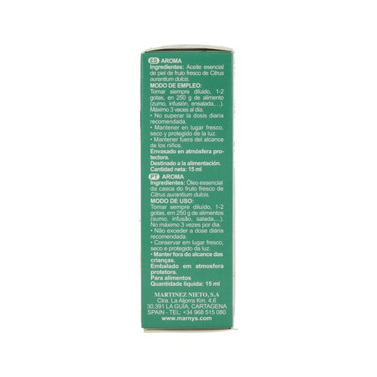 Marnys Aceite Esencial de Naranja 15 ml