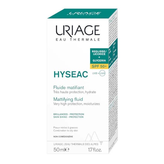 Uriage Hyséac Fluid SPF50+ 50ml Uriage Hyséac Fluid SPF50+ 50ml