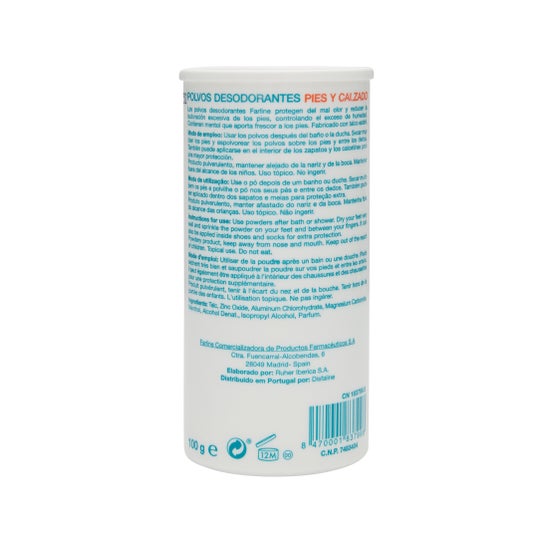 Farline Polvos Desodorante Pies 100g