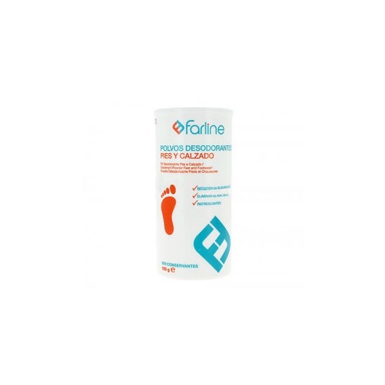 Farline Polvos Desodorante Pies 100g