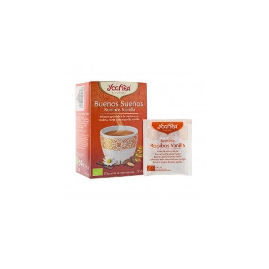 Yogi Tea Buenos Sueños rooibos vainilla 17 bolsitas