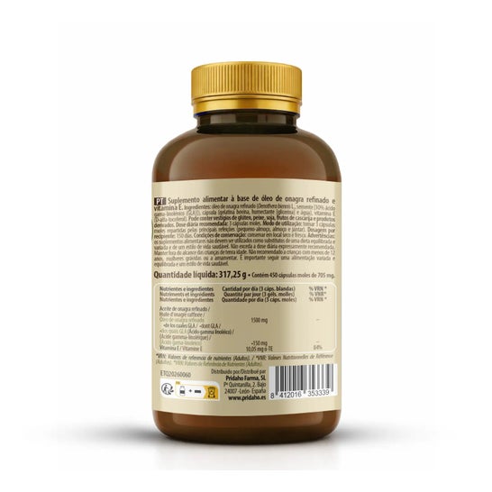 Phytofarma Aceite de Onagra 450 cápsulas blandas