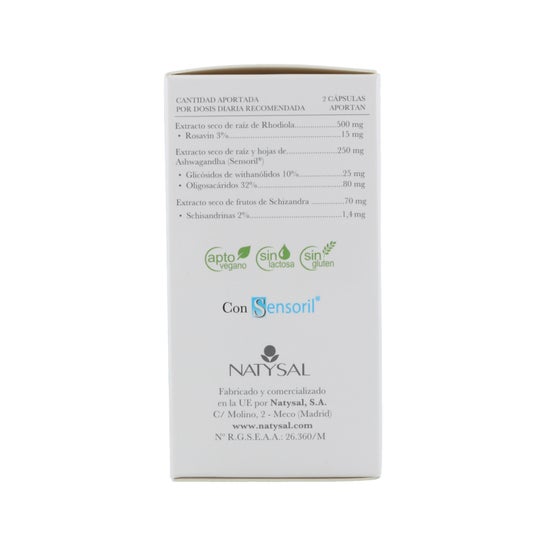 Natysal Calmogene con Rhodiola Complex 60caps