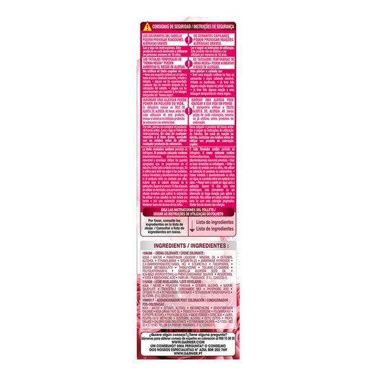 Garnier Color Sensation N°2.10 Blauw Zwart 4st