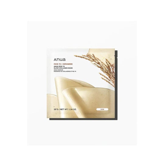 Anua Rice 70 Glow Collagen Mask 38 g